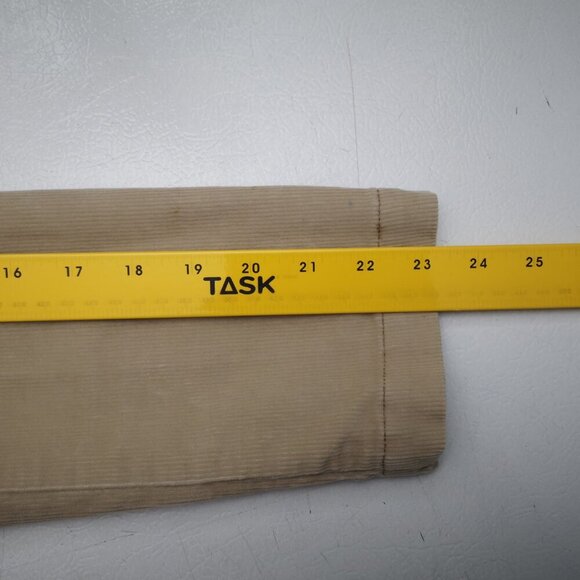 Levi Strauss Signature Ladies Light Tan Corduroy 3 Button Closure Jacket - Picture 6 of 8